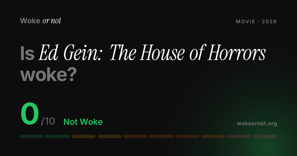 Is Ed Gein: The House of Horrors woke? | Woke Or Not