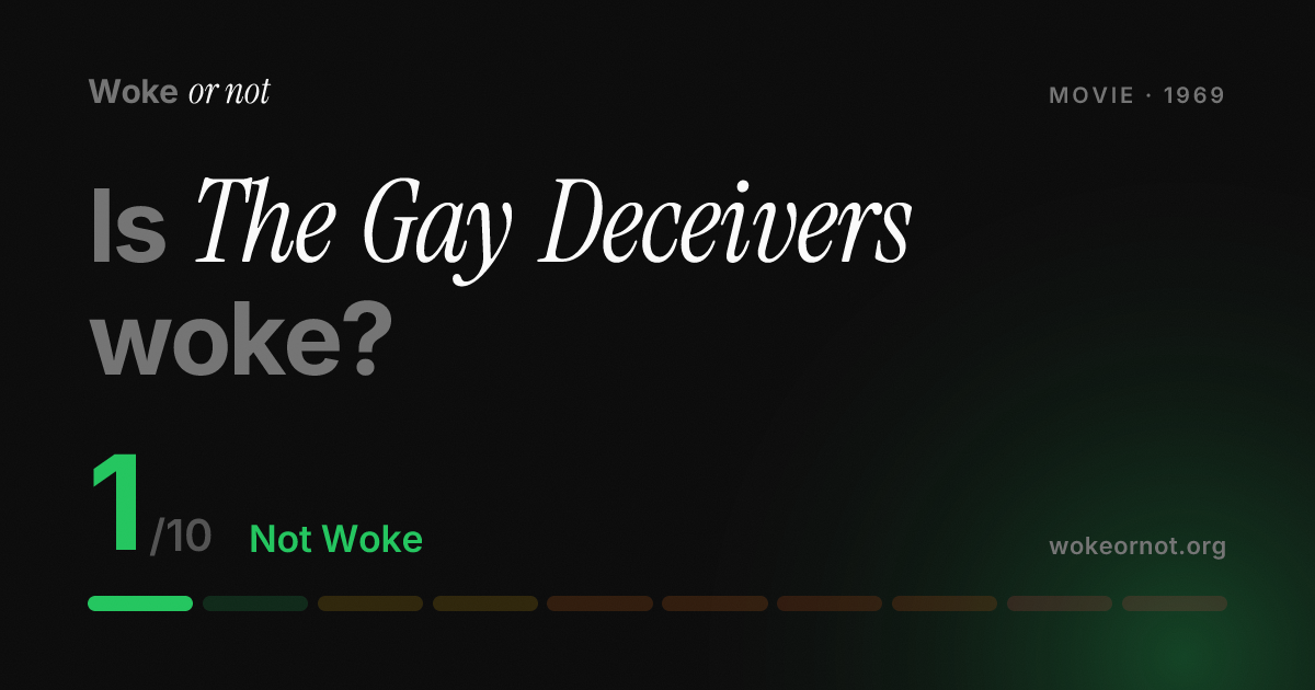 Is The Gay Deceivers woke? | Woke Or Not